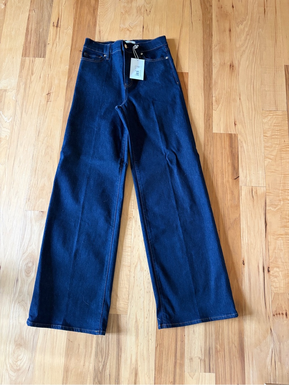 Frame Denim Wide-Leg Jeans in Dark Blue! New! MSRP $288
